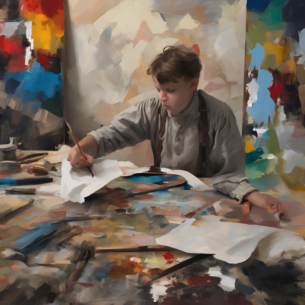 Το στυλ και οι τεχνικές του καλλιτέχνη